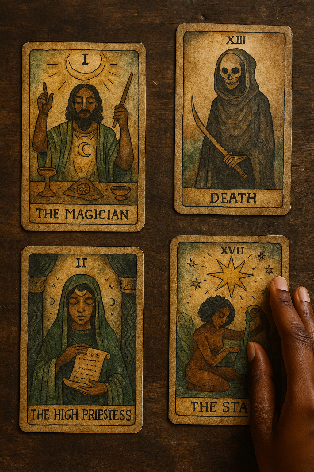 Handmade Tarot Cards – Blessed & Invoked with Spirit