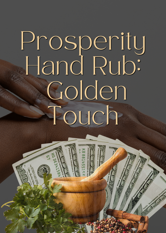 Prosperity Hand Rub: Golden Touch