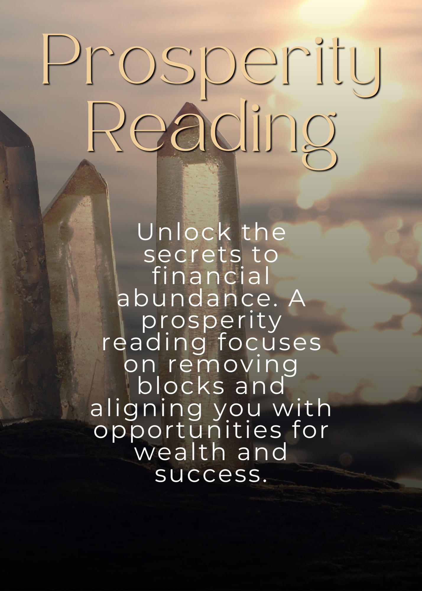 Prosperity Reading- 30 Mins